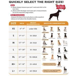 MIDOG Inflatable Dog Neck Donut Collar Alternative Neck 9"-11"